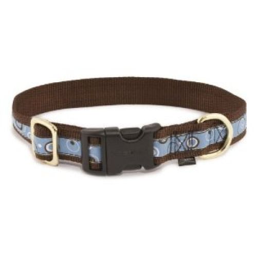 Premier Pet Fido Finery Quick Snap Collar Size Medium 3/4-Inch Ring A Ding