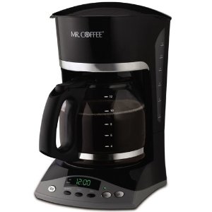 Mr. Coffee SKX23 12-Cup Programmable Coffeemaker, Black