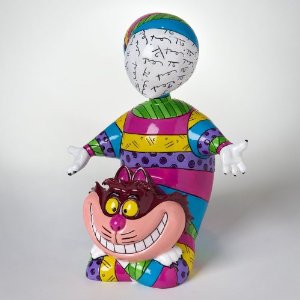 Disney by Britto from Enesco Cheshire Cat Figurine 6.5 IN