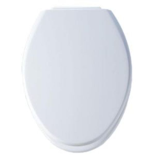 BEMIS Xcite Elongated Closed Front Toilet Seat in White