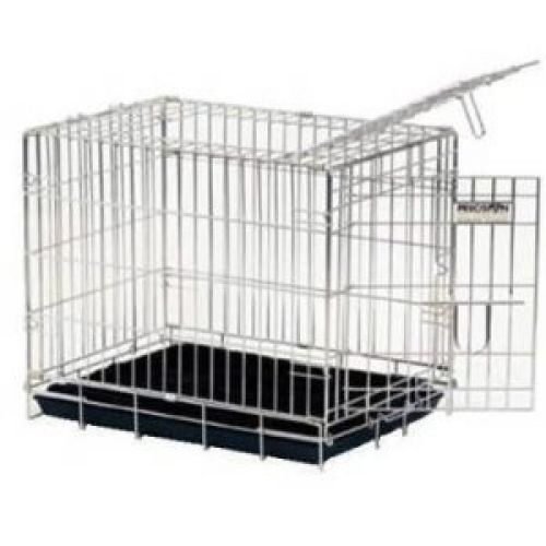 Precision Pet Two-Door Great Crate, Small 2000, 24 x 18 x 20", Chrome