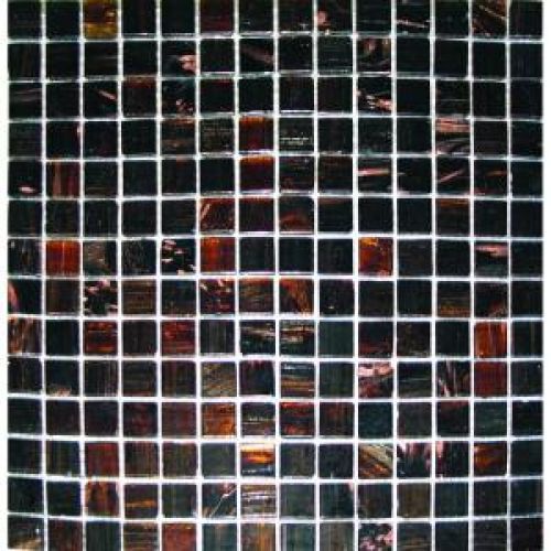 MS International 3/4" x 3/4" Brown Iridescent Glass Mosaic Floor & Wall Tile