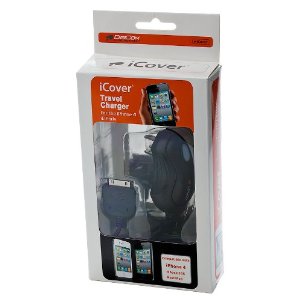 Digicom iCover Compact Travel Charger for the iPhone