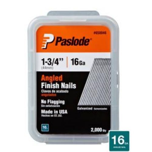 Paslode 1-3/4 in. x 16-Gauge 2M Galvanized Steel Angled Finish Nails
