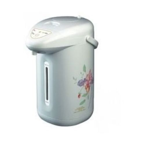 Eurolux EL5100W 5 Quart Hot Pot with Reboil and Auto Dispense, Floral