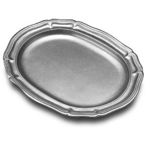Wilton Armetale Country French Large Oval Tray
