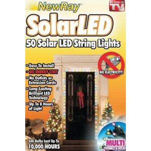 Solar Multicolor LED Christmas Lights