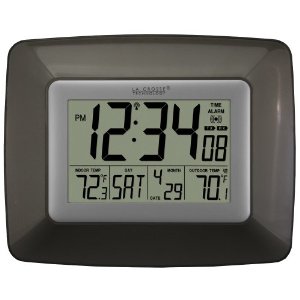 La Crosse Technology WS-8119U-IT-CHO Atomic Clock with Temperature