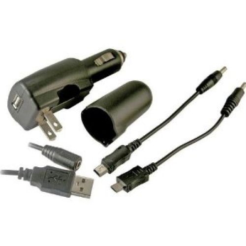 Universal AC/DC Vehicle Power Charger With 2 Connectors
