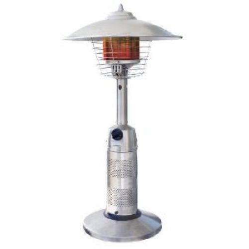 Endless Summer Round Stainless Steel Tabletop Patio Heater, GWT801B