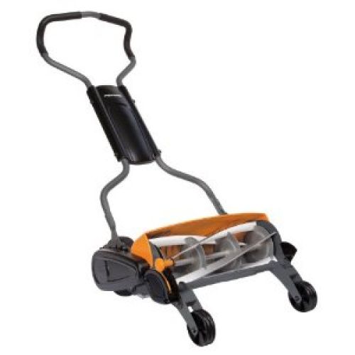 Fiskars 6201 18-Inch StaySharp Max Push Reel Lawn Mower