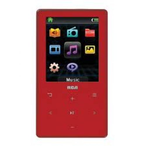 RCA M6408RD 8GB MP3 and Video Player (red)