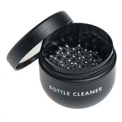 Riedel Bottle Cleaner Beads 1.75-Inch, Black Container with Lid