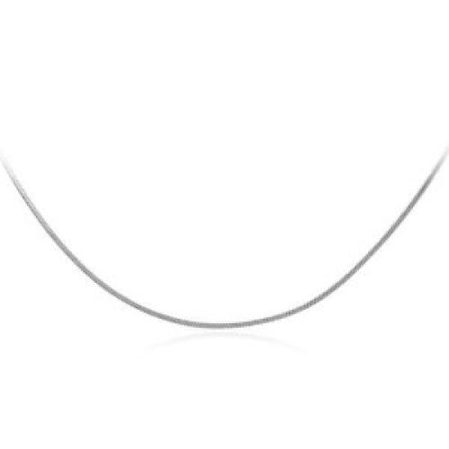 Sterling Silver Snake Chain Necklace, 24"