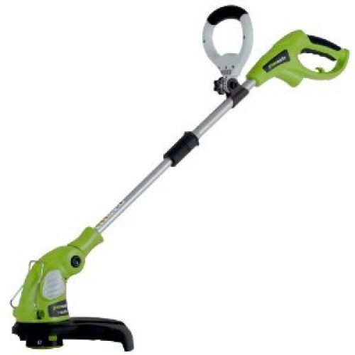 Greenworks 21052 15-Inch 5.5 Amp Electric String Trimmer/Edger With Pivoting Head & Telescoping Handle