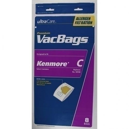 Homecare Industries 609307 UltraCare Kenmore C Canister vac bags