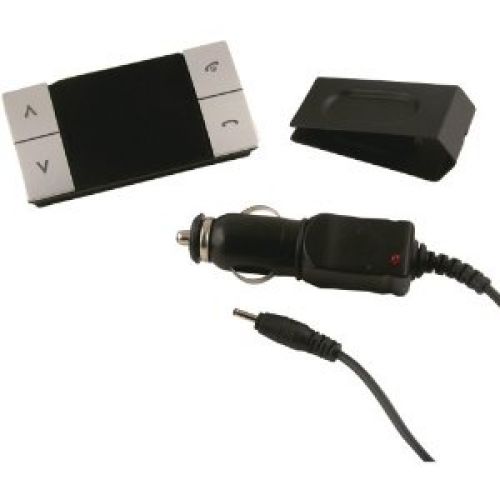 Car and Driver Universal BlueTooth Car Kit with Button Illumination in the Dark and Built-In Echo and Noise Suppression