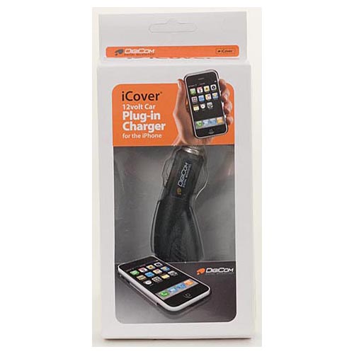 Digicom 12volt car plug-in charger for the iphone