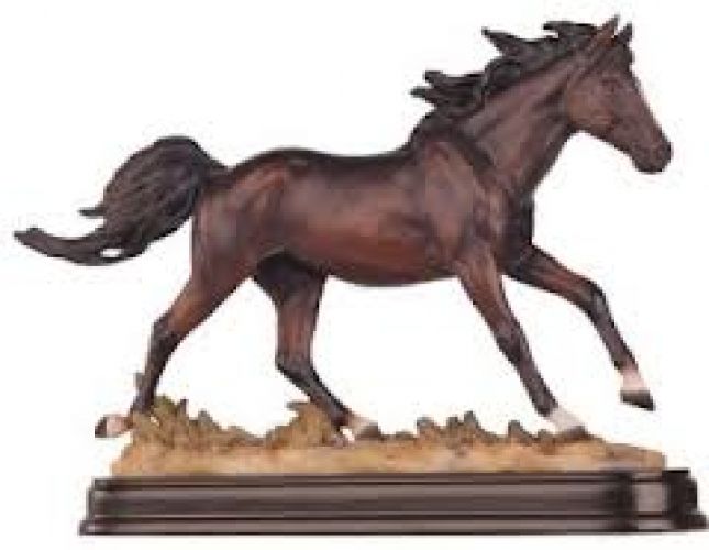Horses Collection Brown Horse Figurine Decoration Decor Collectible