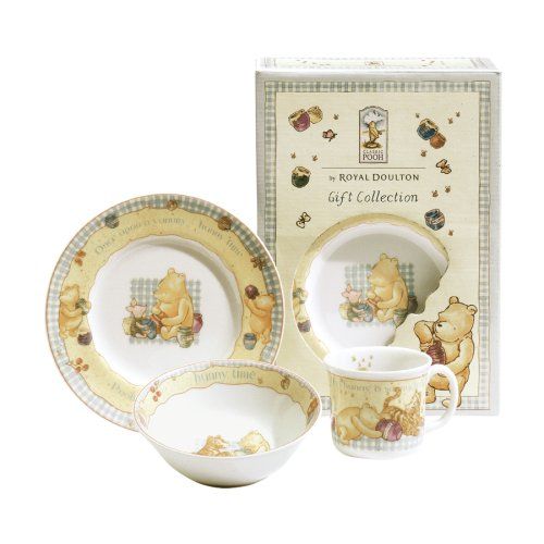 Royal Doulton Nurseryware Winnie The Pooh 2-Piece Set. Includes Mug and Bowl.