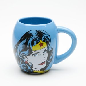 Vandor Blue Mug, Wonder Woman